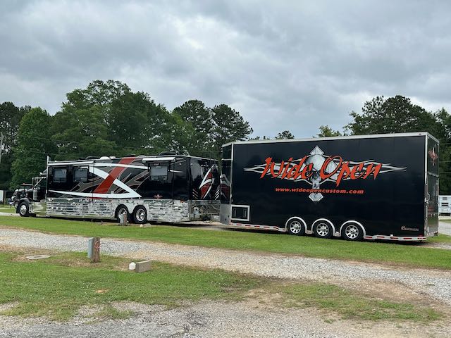Pull-through RV Parking